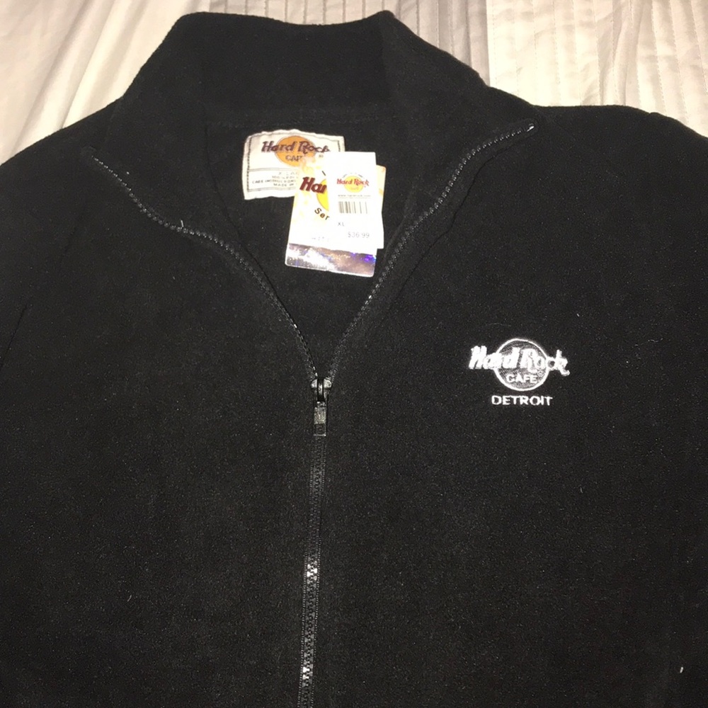 Hard Rock Cafe- Detroit Polyester Jacket